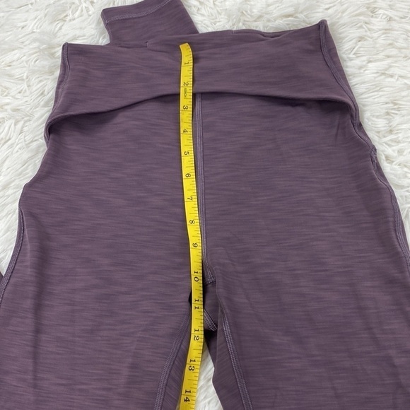 Lululemon Power Within Super High-Rise Pant 28" Heathered Black Currant - Picture 5 of 7
